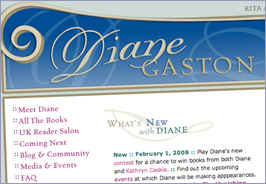 Screenshot of DianeGaston.com