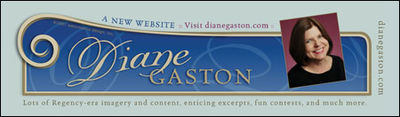 Diane Gaston's bookmark front