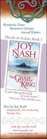 Joy Nash bookmark back