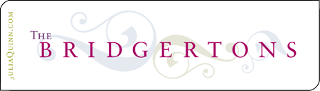 Julia Quinn's The Bridgerton bookmark front