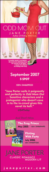 Jane Porter Mrs. Perfect bookmark back