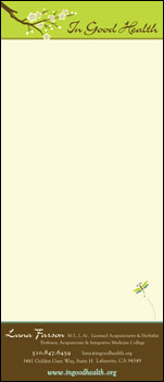 Stephanie Tyler notepad