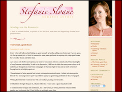 StefanieSloane.com, just launched